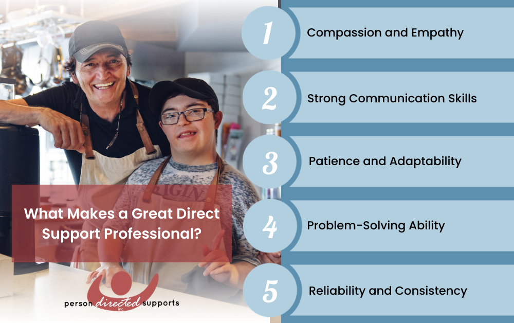 What Makes a Great Direct Support Professional? Infographic